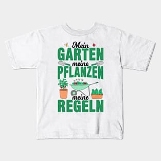 Plants Gardener Hobby Gardener Gardening Kids T-Shirt